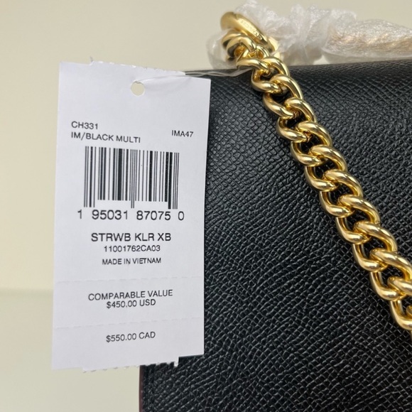 🌸NEW 🍓 COACH KLARE CROSSBODY WITH STRAWBERRY 🍓 WITH TAGS. - Picture 12 of 15